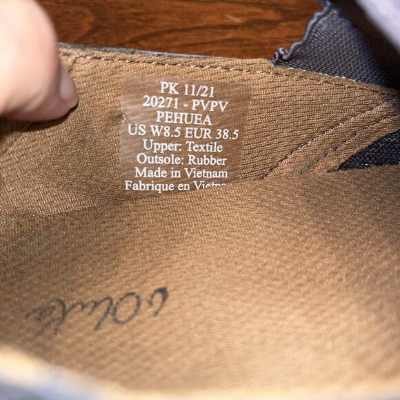 OluKai Pehuea Slip-On Gray Mesh Shoes Women's Size US 8.5 - Picture 4 of 4